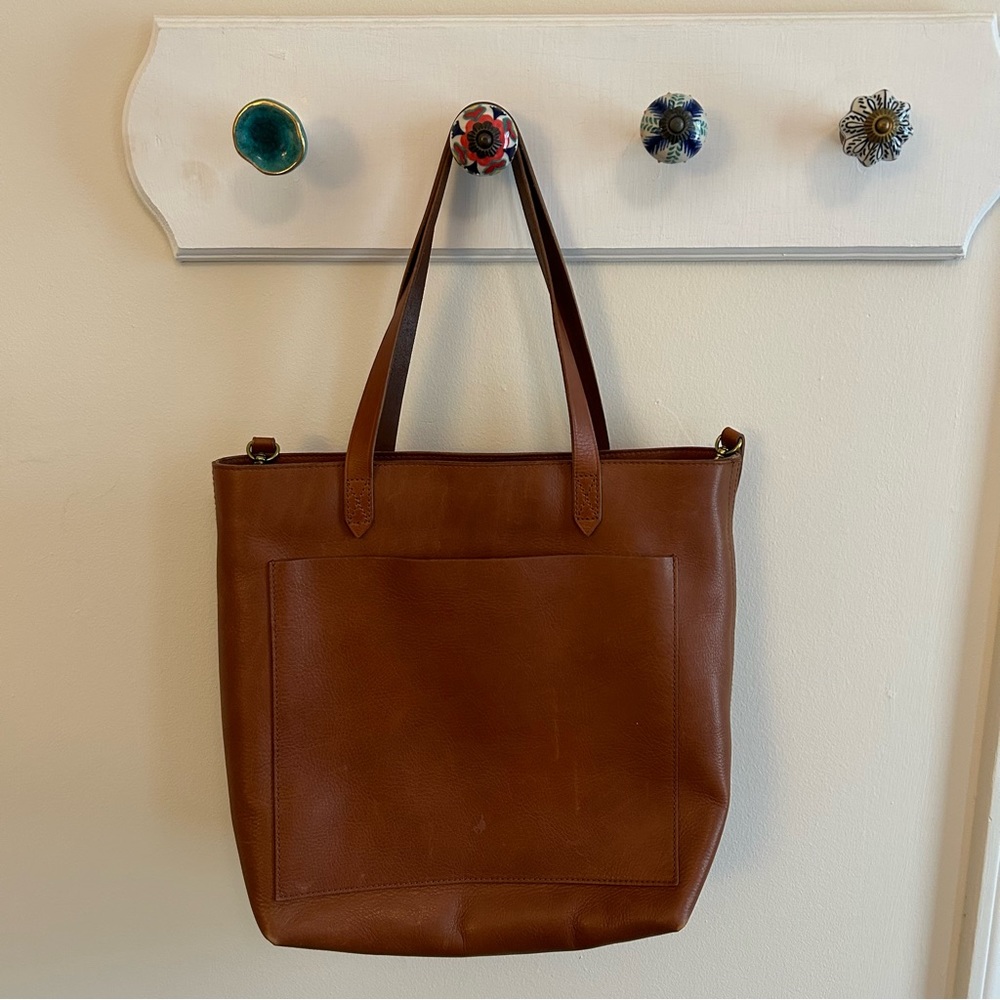 Madewell Medium Transport Tote Zip-top Crossbody